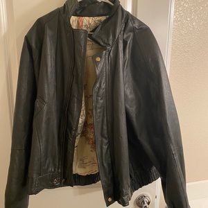 Men’s Leather Coat